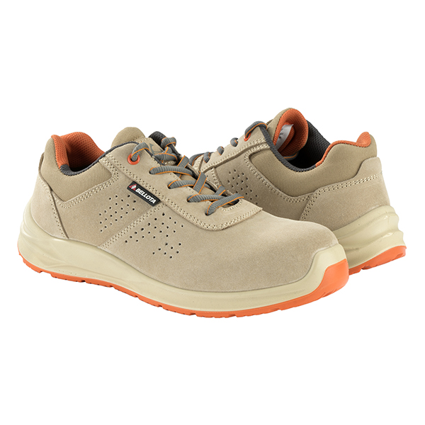ZAPATO FLEX S1P PU+PLA MF FTW02 BEIGE BELLOTA 45