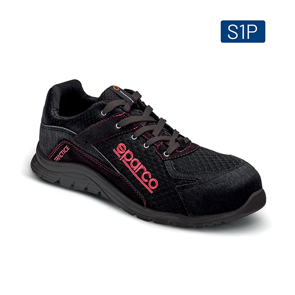 DEPORTIVA TRANSPIRABLE S1P PRACTICE SCARPA NR/NR SPARCO 44