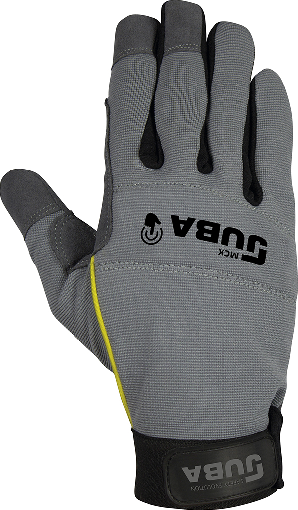 GUANTE PIEL GRIS RFZDO C RAPID H270 GY JUBA T.8