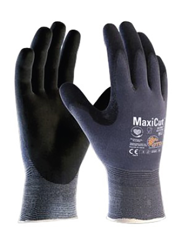 GUANTE ATG FIBRA ANTICORTE MAXICUT A44-3745IND BASE T.10