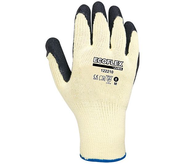 GUANTE POLIESTER/ALGODON LATEX B122210 JUBA T.10