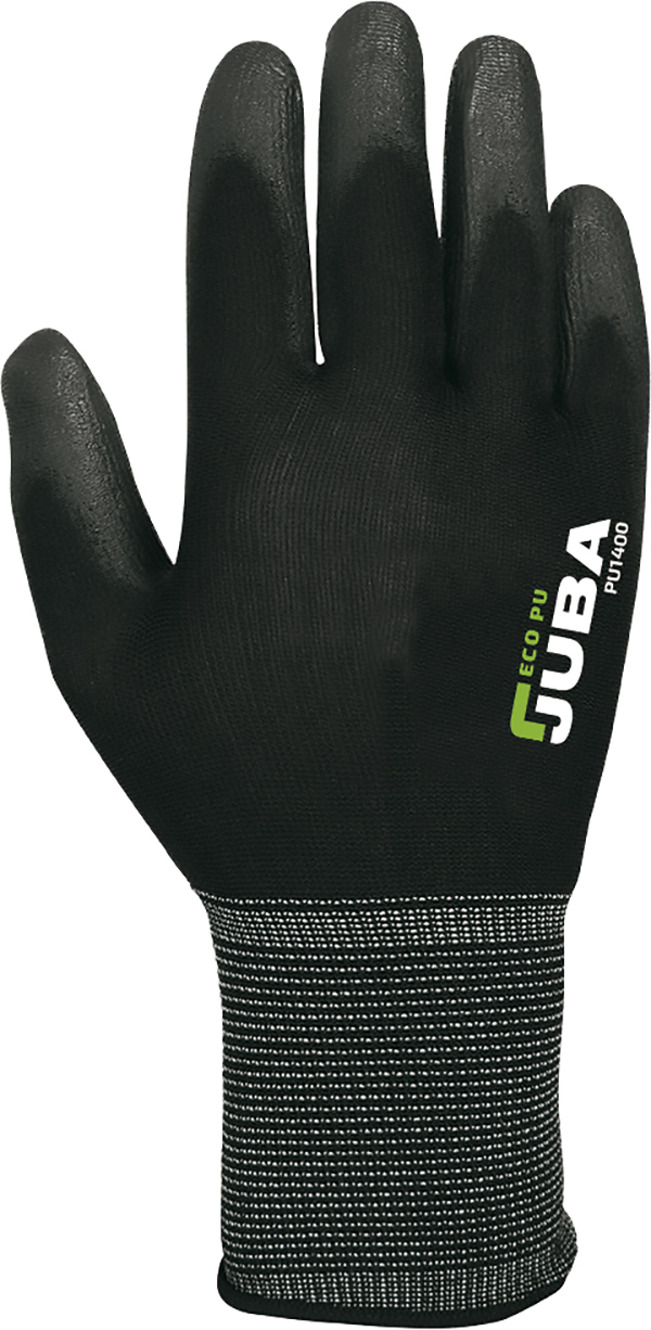 GUANTE NYLON POLIURETANO PALMA HPU 1400... JUBA T.9