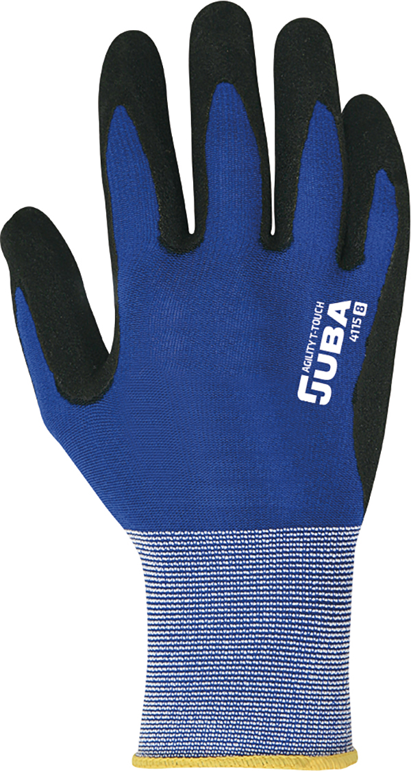 GUANTE NYLON NITRILO FOAM-PU 4115 JUBA AGILITY T.9