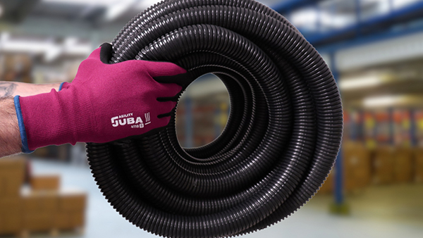 GUANTE NYLON NITRILO ROJO 4118/7 JUBA AGILITY T.7