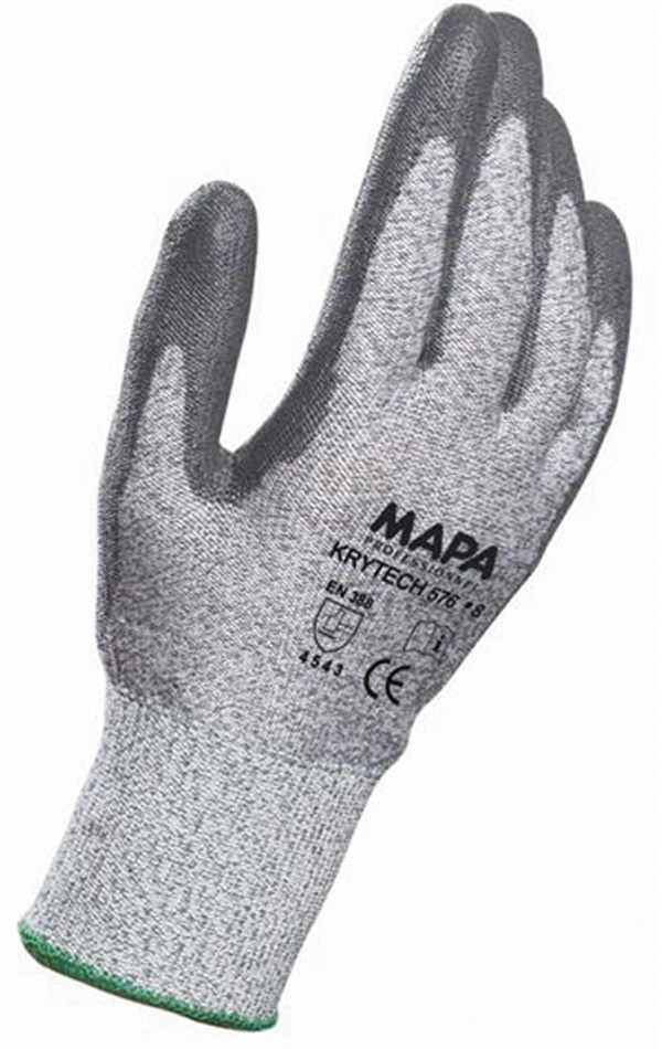 GUANTE NYLON POLIURETANO PALMA 576 MAPA T.7