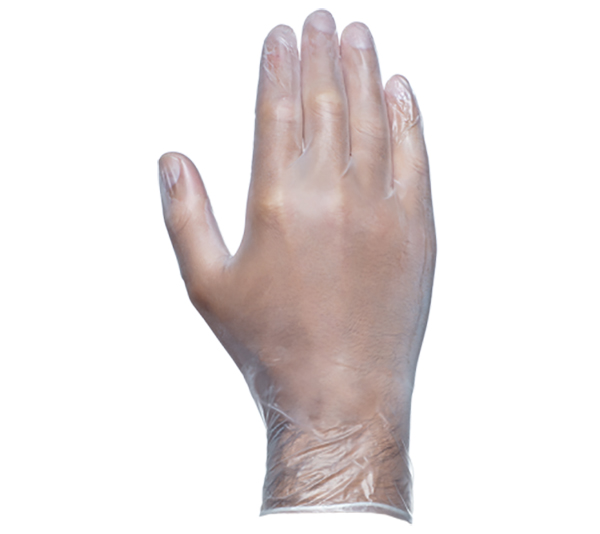 GUANTE VINILO DESECHABLE C/100 550 NATURAL JUBA T.9