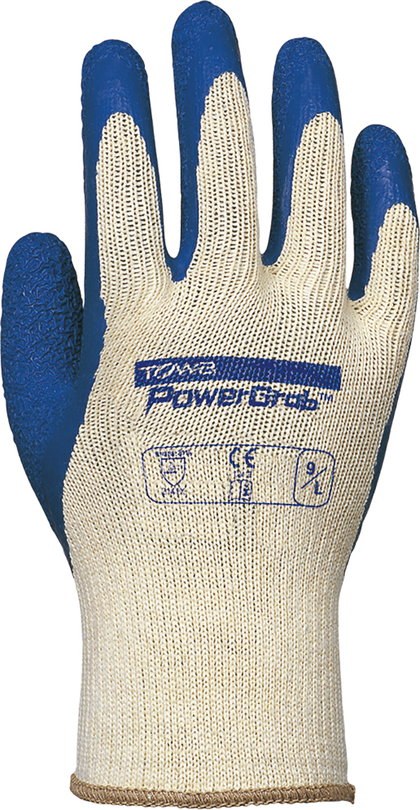 GUANTE POLIAMIDA POWERGRAB 300 AZUL TOWA T.8