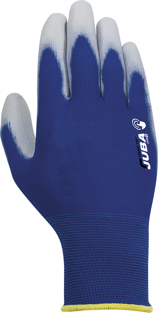 GUANTE POLIESTER PU PALMA H4119 JUBA T.10