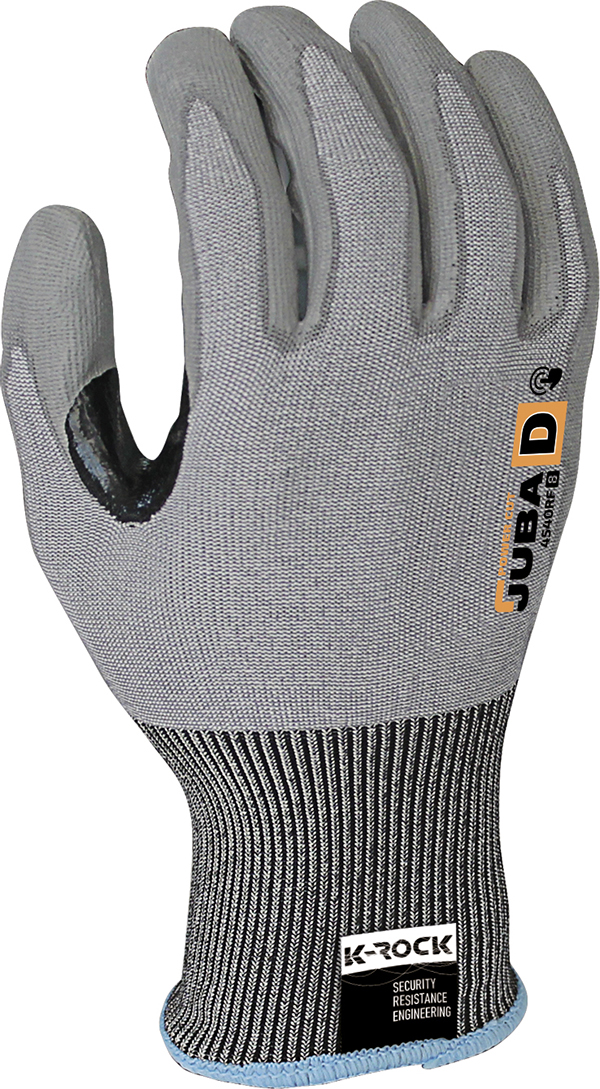 GUANTE FIBRA ANTICORTE PU H4540RF K-ROCK JUBA T.8
