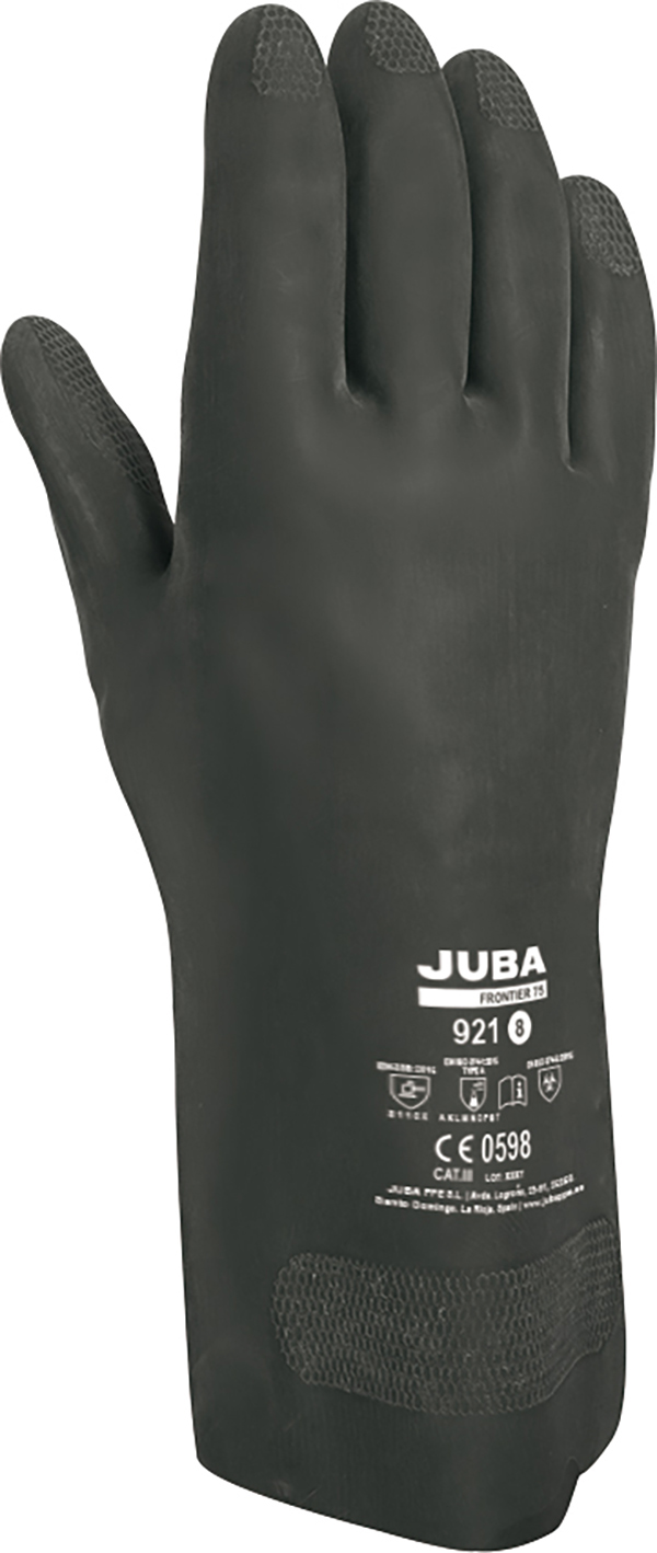 GUANTE NEOPRENO FLOCADO 921 JUBA T.10