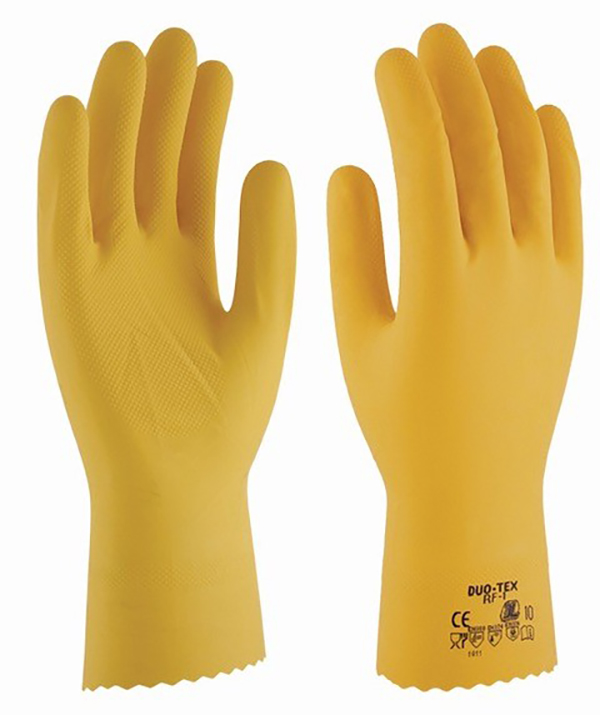 GUANTE NEOPRENO FLOCADO GSS-002 / RF-1_T08 3L DUO-TEX T.9