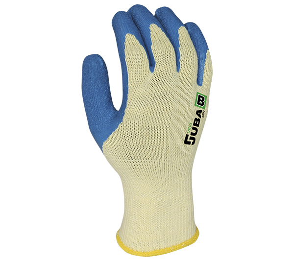 GUANTE POL/ALG LATEX PALMA H5300 JUBA T.7