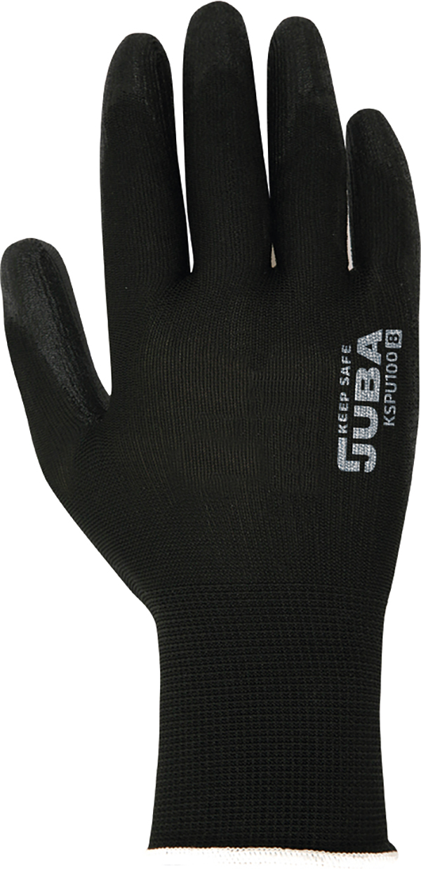 GUANTE POLIESTE PALMA PUÑO BRKSPU100 JUBA T.10