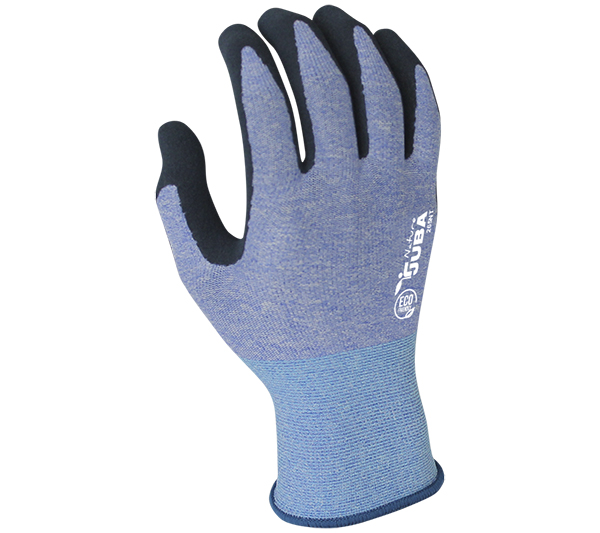 GUANTE SPANDEX LATEX PALMA H265NT JUBA NATURE T.9