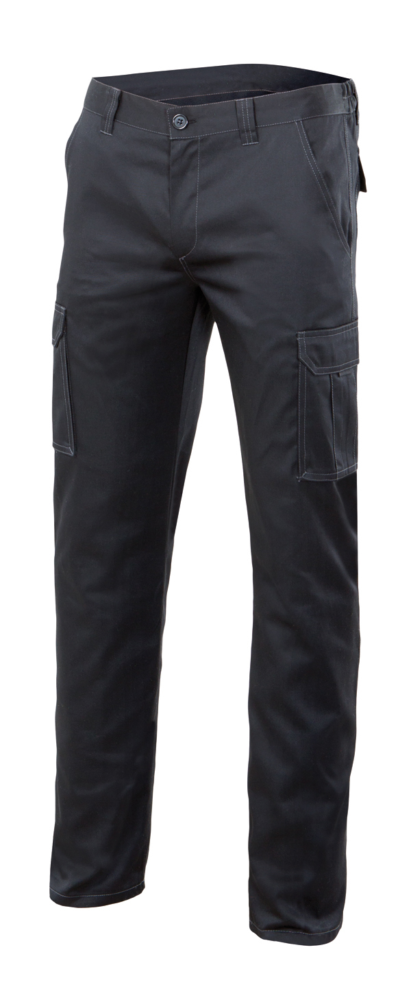 PANTALON STRETCH MULTIB 103002S NEGRO VELILLA 48
