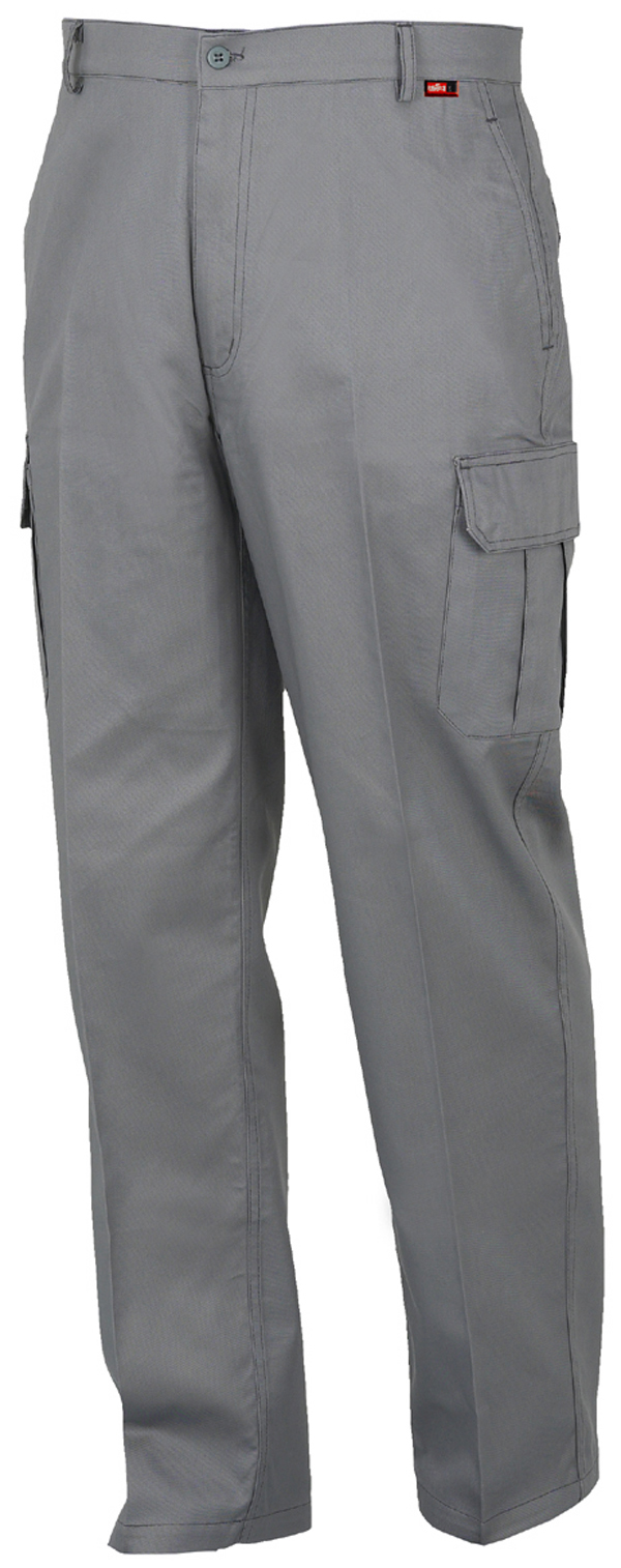 PANTALON ALGODON MULTIBOL GRIS 8031C STARTER L