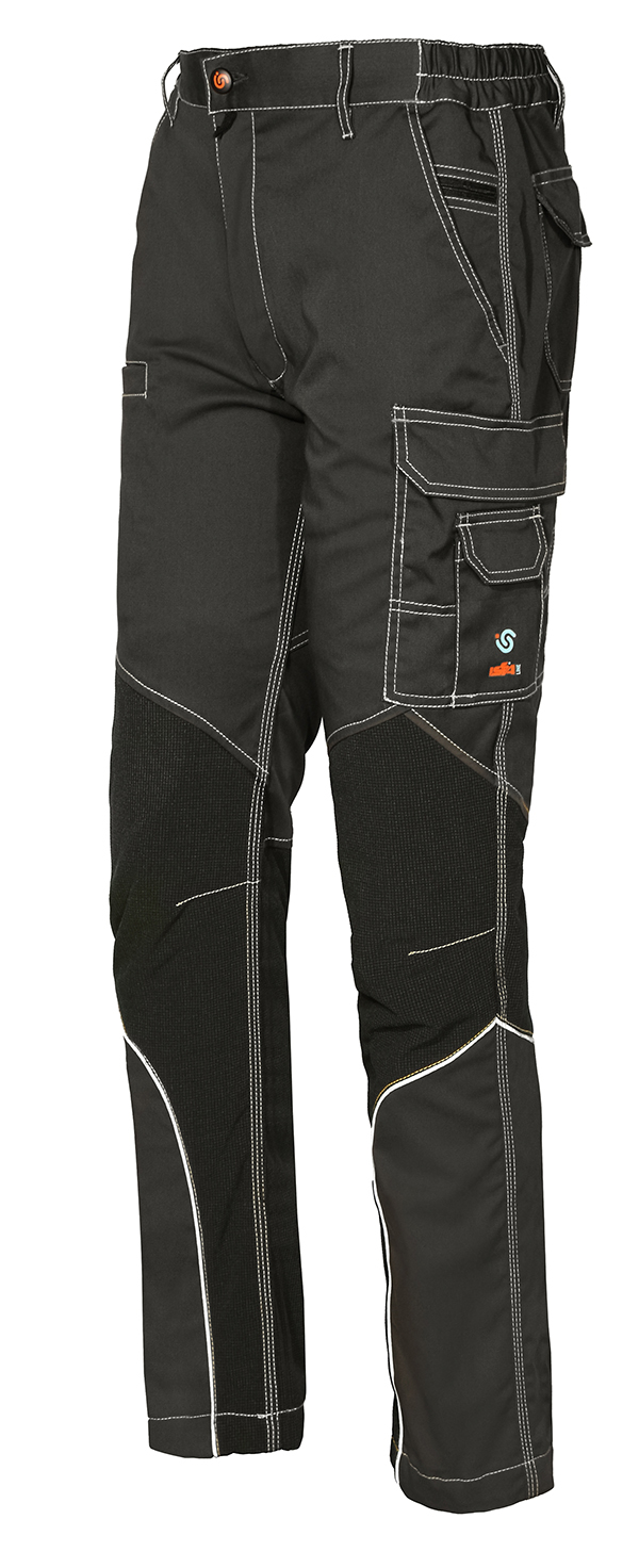 PANTALON STRETCH EXTREME GRIS 8830B-080 STARTER XXL