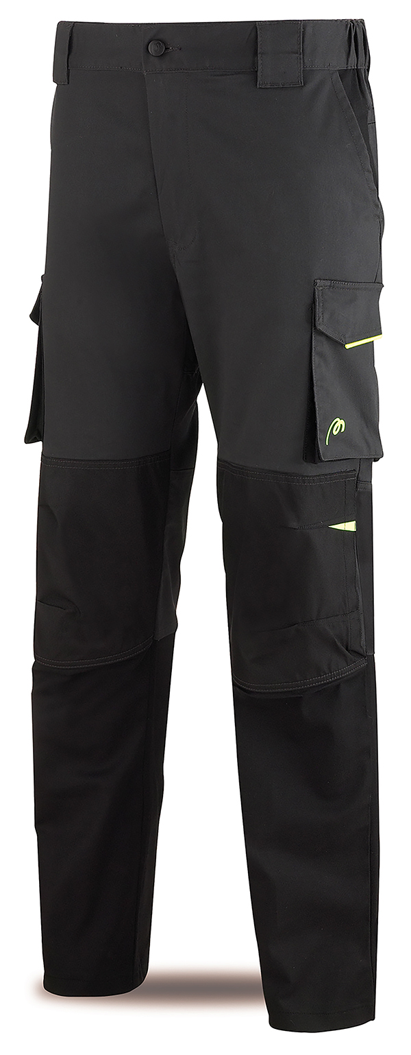 PANTALON STRETCH MULTIB GRIS/NGR 588PPSGNE MARCA 54 56