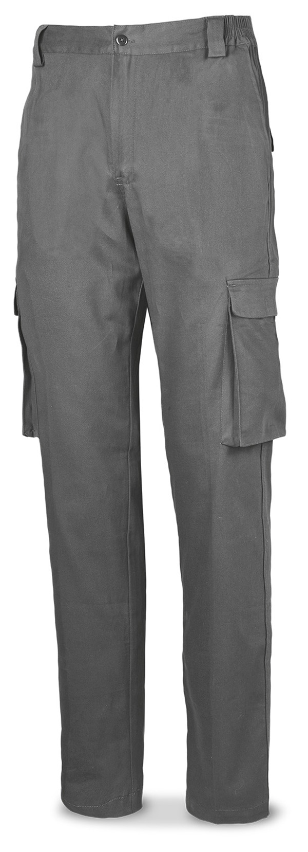 PANTALON STRETCH BASICO GRIS 588-PBSG MARCA 52