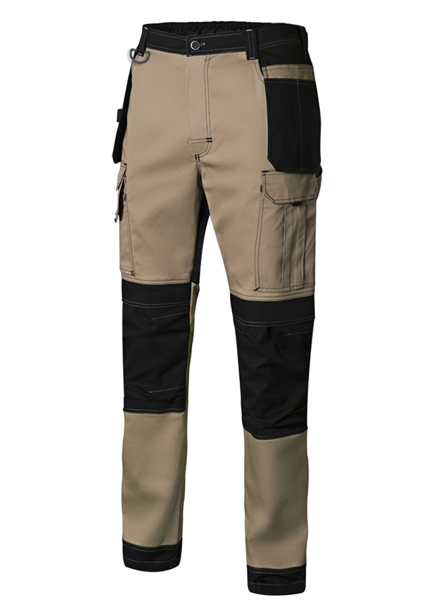 PANTALON STRETCH MULTIB CANVAS BEIGE VELILLA XXL