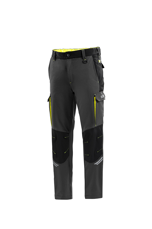 PANTALON MULTB GRIS/AM FLUOR OREGON SPARCO M