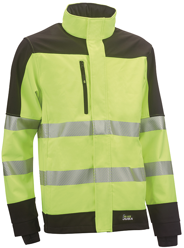 CHAQUETA SOFTSHELL AV AMARILL NEGRO FRAGATA NR JUBA M