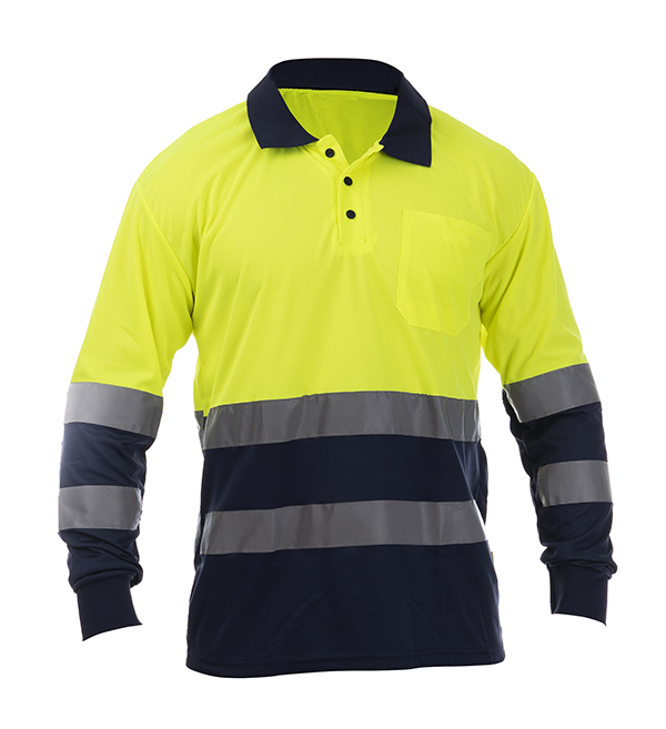 POLO AV M/LARGA AMARILLO/AZUL HV POLO L/S OCEAN L