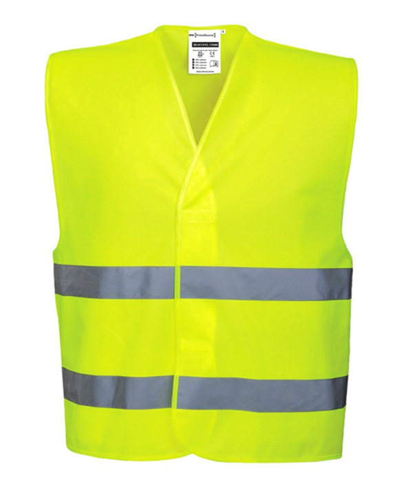 CHALECO A/V DE PUNTO AMARILLO HV714YF MARCA XXL