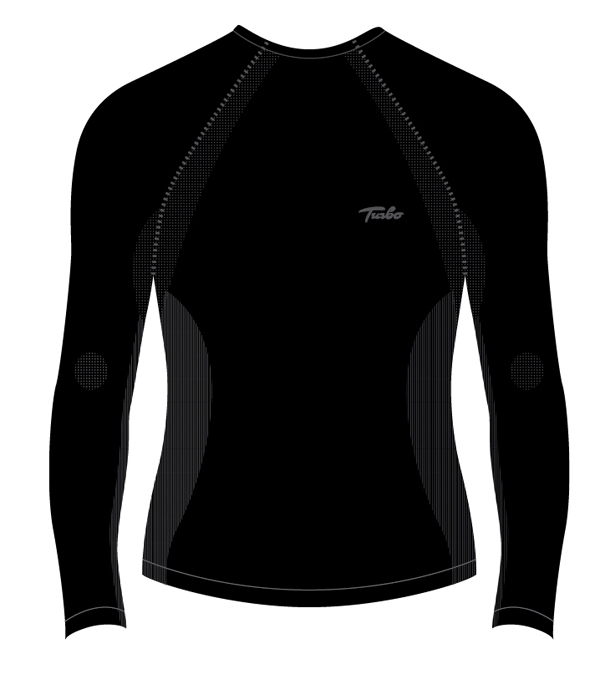 CAMISETA INTERIOR TERMICA 11815 NEGRA TURBO XXL