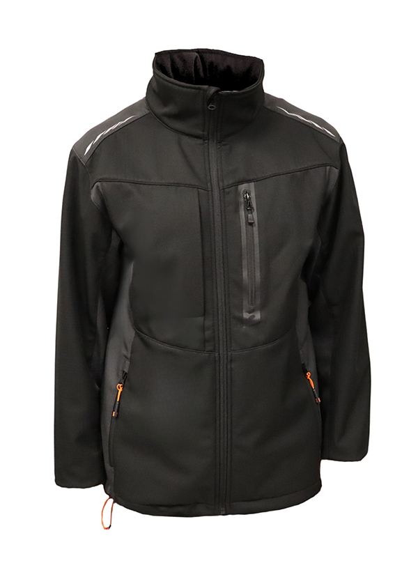 CHAQUETA SOFTSHELL WIND PRO TP80K GRIS/NGR JUBA L