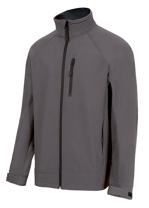 CHAQUETA SOFTSHELL GRIS 206005_08 VELILLA M