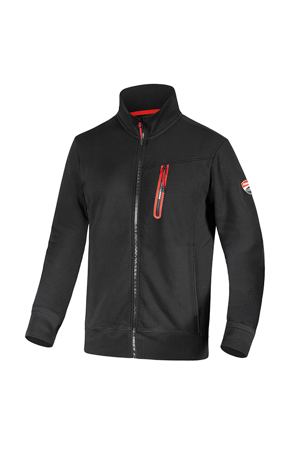 SUDADERA DUCATI NEGRA 702.180071-80013 DIADORA XL
