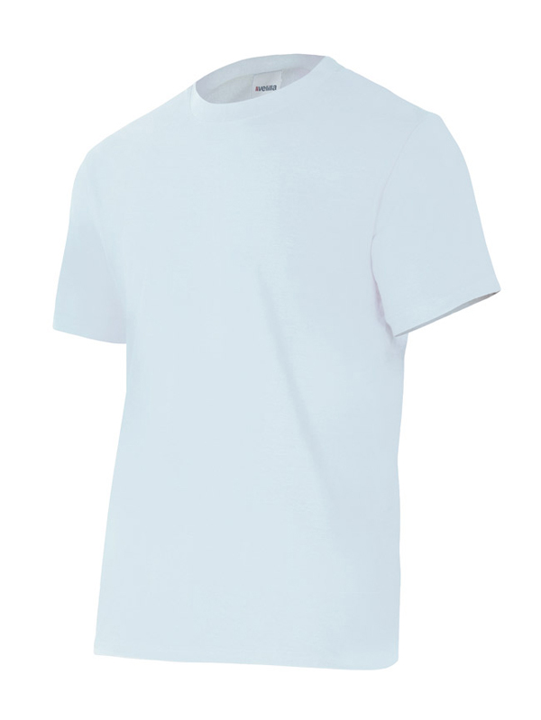 CAMISETA ALGODON M/CORT BLANCA 5010-7 VELILLA XL