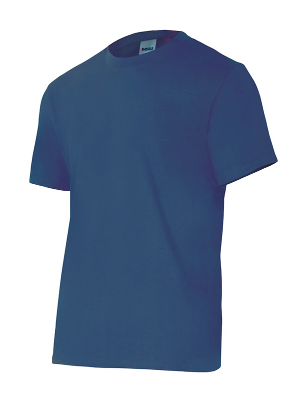CAMISETA ALGODON M/COR AZULINA 5010-9 VELILLA XXL