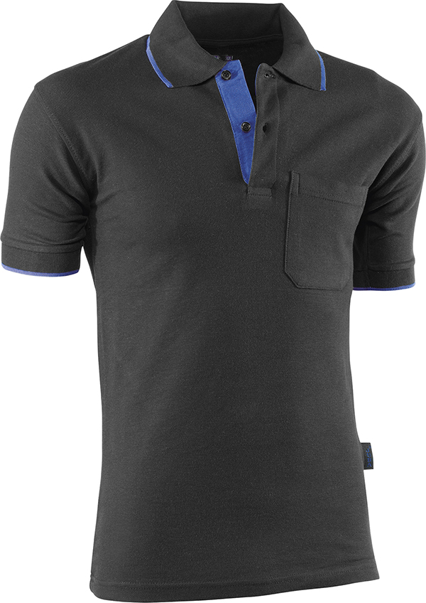 POLO M/CORTA ALGOD NGR-AZULINA 648 JUBA XXL