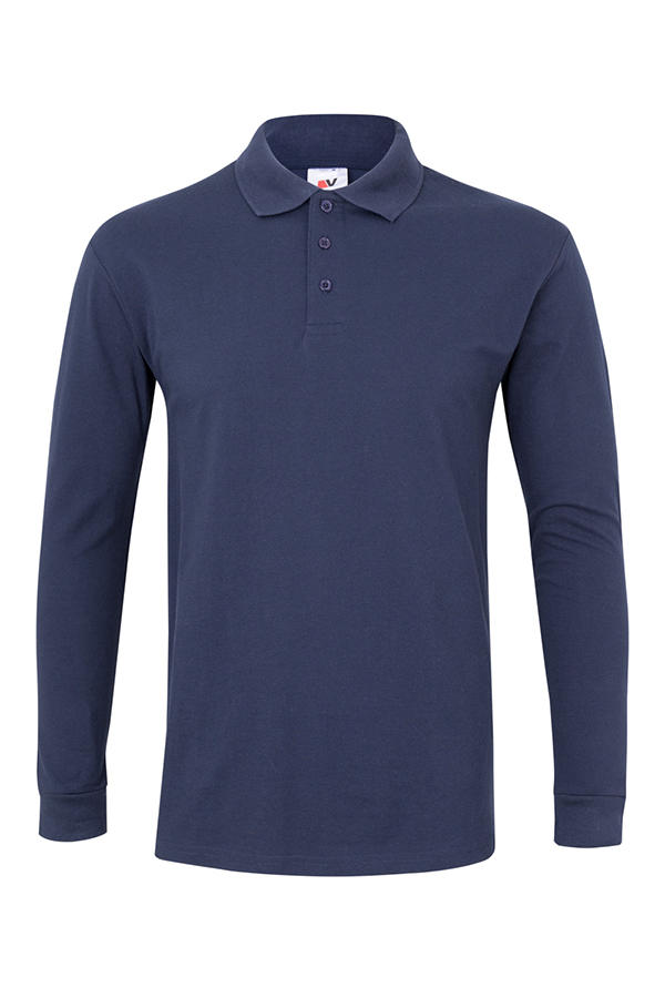 POLO M/LARGA ALGODON AZUL NAVY 105503_61 VELILLA XXL