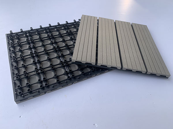 LOSETA COMPOSITE GRIS 9 UDS PG0677 PROFER GREEN 30X30 CM