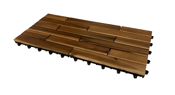 LOSETA MADERA ACACIA PACK6 WSACQ3060CP PONTAROLO 30X60X2.5