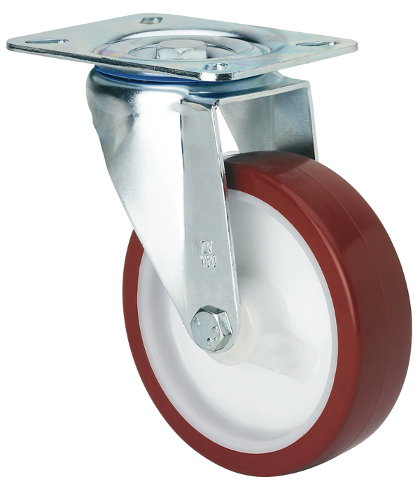 RUEDA POLIURETANO ZV(2-2354) ALEX 80 MM