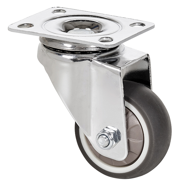 RUEDA GIR. GOMA 1-0780 ALEX 50 MM