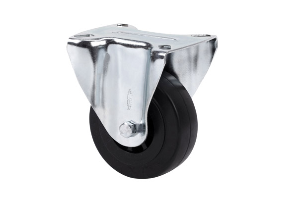 RUEDA GOMA CENTRO NYLON (B) TV(2-0009) ALEX 125 MM