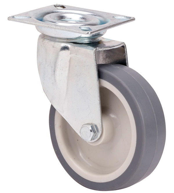 RUEDA FIJA TWIN LEX POLIAMIX-GOMA TW0231 ALEX 80 MM