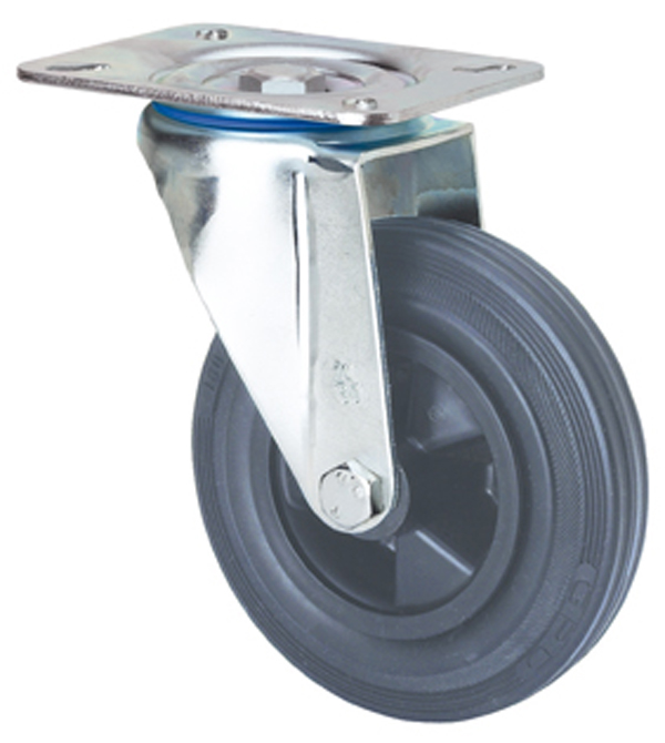 RUEDA GOMA (A) ZV(2-0857) ALEX 80 MM