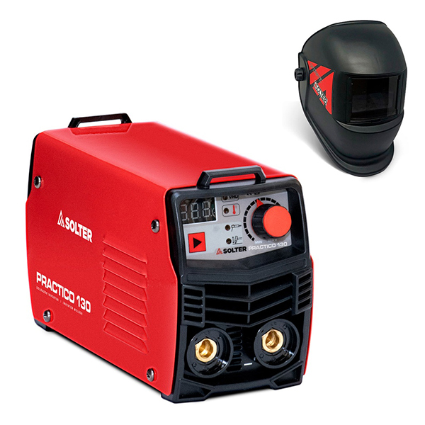 GRUPO SOLDAR INVERTER+PANTALLA PRACTICO 130+OPT 45 SOLTER 130A/40%