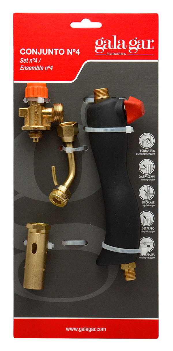 SOLDADOR GAS PROFESIONAL N.4 14600602 GALA GAR -