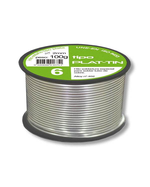 ESTAÑO FONTAN SN-CU 6% 2MM B13MAC012001N131 BROFIL 100 G