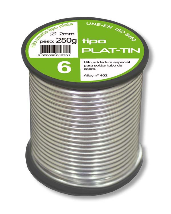 ESTAÑO FONTAN SN-CU 6% 2MM B13MAC072002N131 BROFIL 250 G