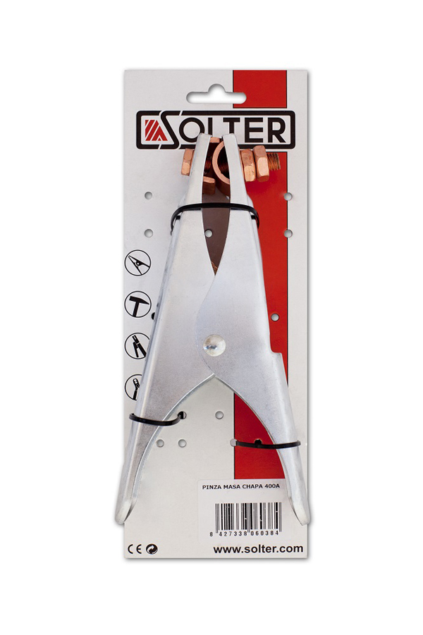 PINZA MASA CHAPA 400 A 6038 SOLTER -