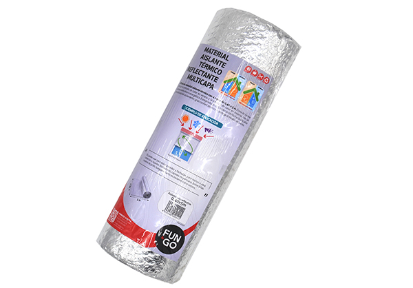 AISLAMIENTO TERMICO REFLECT 4 CAPAS 50516 FUN&GO 0,40X5 M
