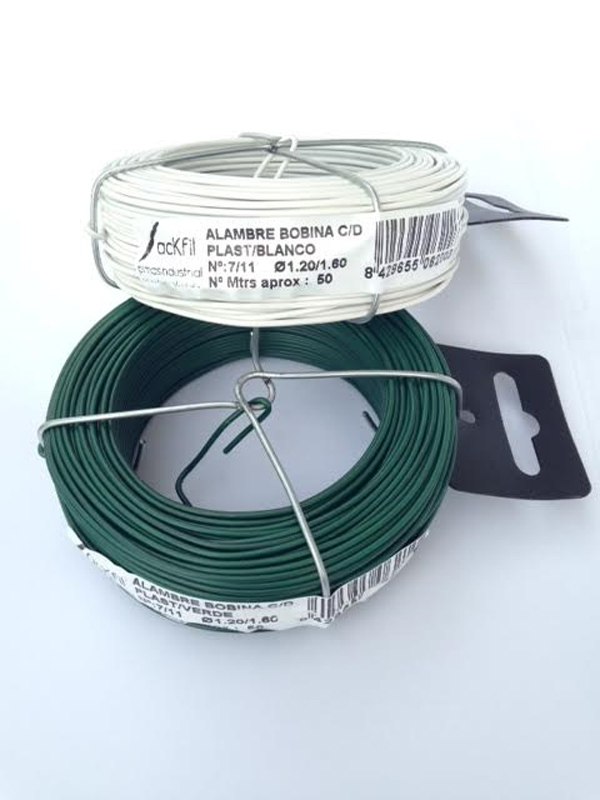 ALAMBRE PLASTIFICADO 2,8MM BLANCO 39072/82 SIESA 50 M